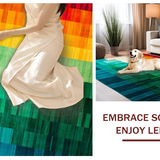 Artful Modern Curvilinear Design(Red)