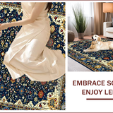 Exquisite Gilded Geometric Arrangement(Blue)