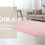 Sophisticated Light Pink Textured Waves(Pink)