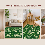 Delicate Modern Floral Design(Green)