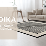 Modern Contrast Patterned Aesthetic(Beige)