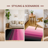 Chic Ombre Geometric Aesthetic(Pink)