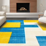 Modern Abstract Patterned Aesthetic(Blue)