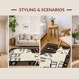 Modern Playful Feline Design(Gray)