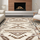 Modern Symmetrical Ogee Motif(Beige)