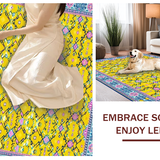Charming Colorful Diamond Lattice(Yellow)