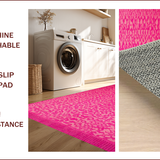 Vivid Contemporary Leopard Motif(Pink)