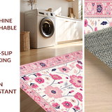 Elegant Light Blush Tiled Design(White)