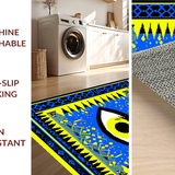 Artful Ogee with Blue Tones(Blue)