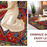 Luxurious Colorful Woven(Red)