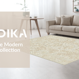 Stylish Cream and White Symmetry(Beige)