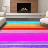 Eclectic Rainbow Wave Artistry(Blue)
