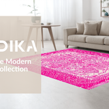 Vivid Cozy Textured Oasis(Pink)