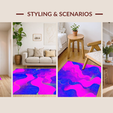 Electric Contemporary Color Burst(Pink)
