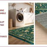 Rustic Earthy Toned Medallion(Blue)
