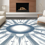 Eclectic Distressed Motif(Blue)