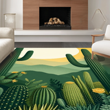Vibrant Tropical Cactus Aesthetic(Green)