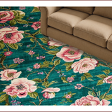 Luxurious Maximalist Nature Print(Green)