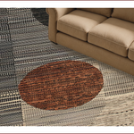 Ultra Soft Area Rug, Non Slip, Stain Resistant, Washable Area Rugs for Living Room, Bedroom, Rustic Cow Print Living Room Rug(Brown) - ODIKA