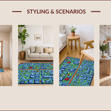 Interactive Cityscape Play Design(Blue)