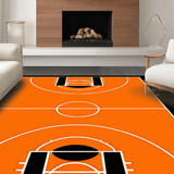 Striking Orange and Black Fusion(Black)