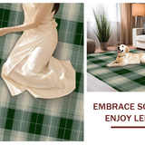 Chic Earth Tone Checkered Elegance(Green)
