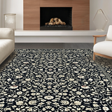 Chic Cream Geometric Fusion(Black)