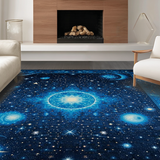 Modern Interstellar Journey Motif(Blue)