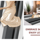 Modern Monochrome Geometric Layout(Gray)