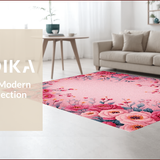 U Shaped Floral(Pink)