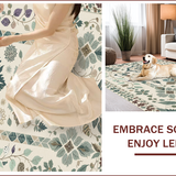 Ultra Soft Area Rug, Non Slip, Stain Resistant, Washable Area Rugs for Living Room, Bedroom, Modern Beige Stain-Resistant Kitchen Runner(Beige) - ODIKA