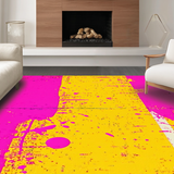 Modern Whimsical Patterned Statement(Pink)
