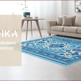 Light Blue Vintage Boho(Blue)
