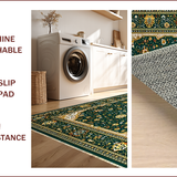 Elegant Floral Mihrab Aesthetic(Green)