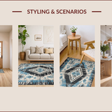 Vintage Southwest Cultural Aesthetic(Blue)