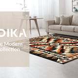 Stylish Geometric Rustic Charm(Beige)