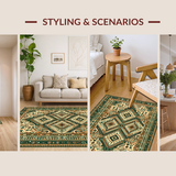 Chic Minimalist Ogee Style(Green)