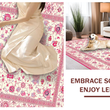 Sophisticated Digitally Printed Florals(Ivory)