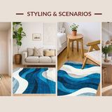 Modern Subtle Color Block(Blue)
