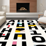 Contemporary Minimalist Text(Black)