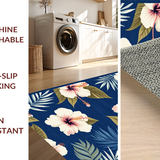 Trendy Navy Floral Composition(Blue)