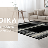 Artful Striped Lattice Style(Gray)