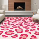 Lively Retro Leopard Artwork(Pink)