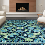 Vibrant Leafy Coastal Aesthetic(Blue)
