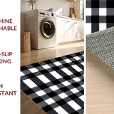 Artful Dyed Geometric Contrast Elements(Black)