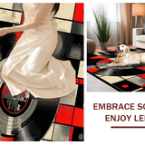 Minimalist Circular Music Statement(Black)