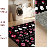 Enchanting Abstract Floral Fusion(Red)