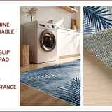 Tropical Leaf Coastal Charm(Blue)