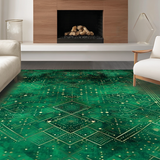 Minimalist Emerald Ogee Composition(Green)