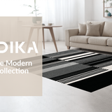 Contemporary Bold Linear Design(Black)